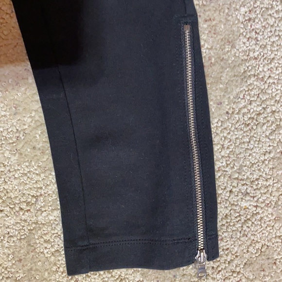GAP Moto Ponte Zipper Ankle Leggings - Picture 3 of 5